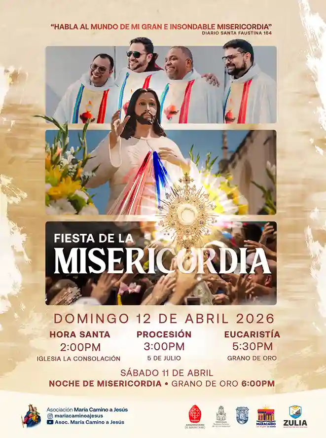 Fiesta de la Misericordia 2026 - Afiche Oficial