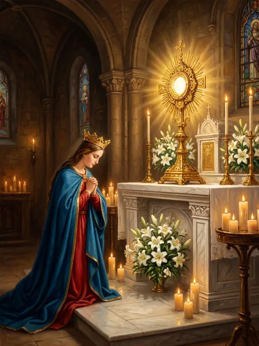 Imagen alusiva al día 2 de la novena