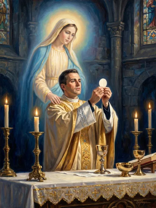 Imagen alusiva al día 5 de la novena